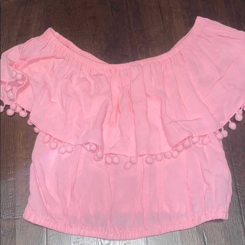 Pink top